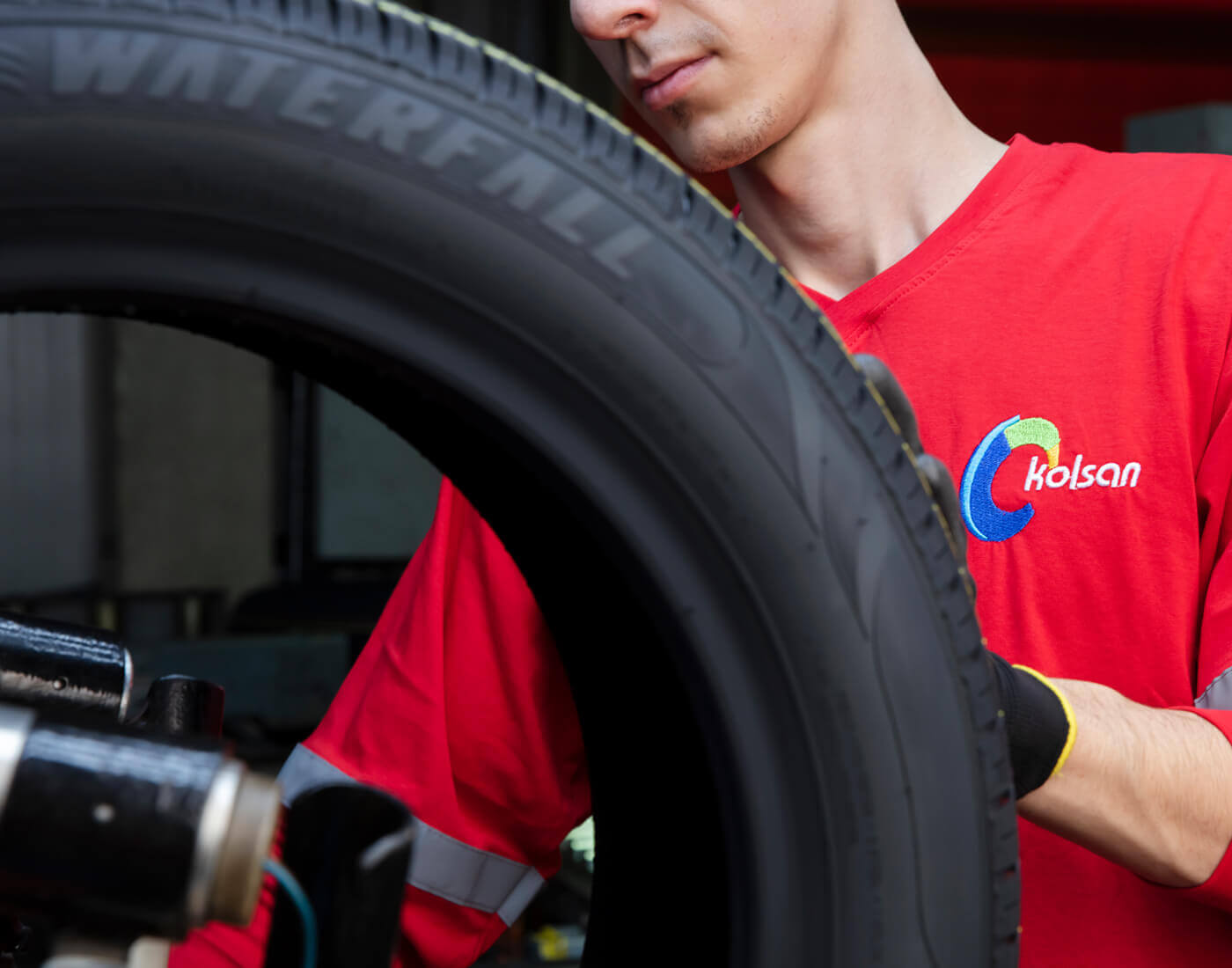 Kolsan Lastik Trim Hattı / Tire Trimline