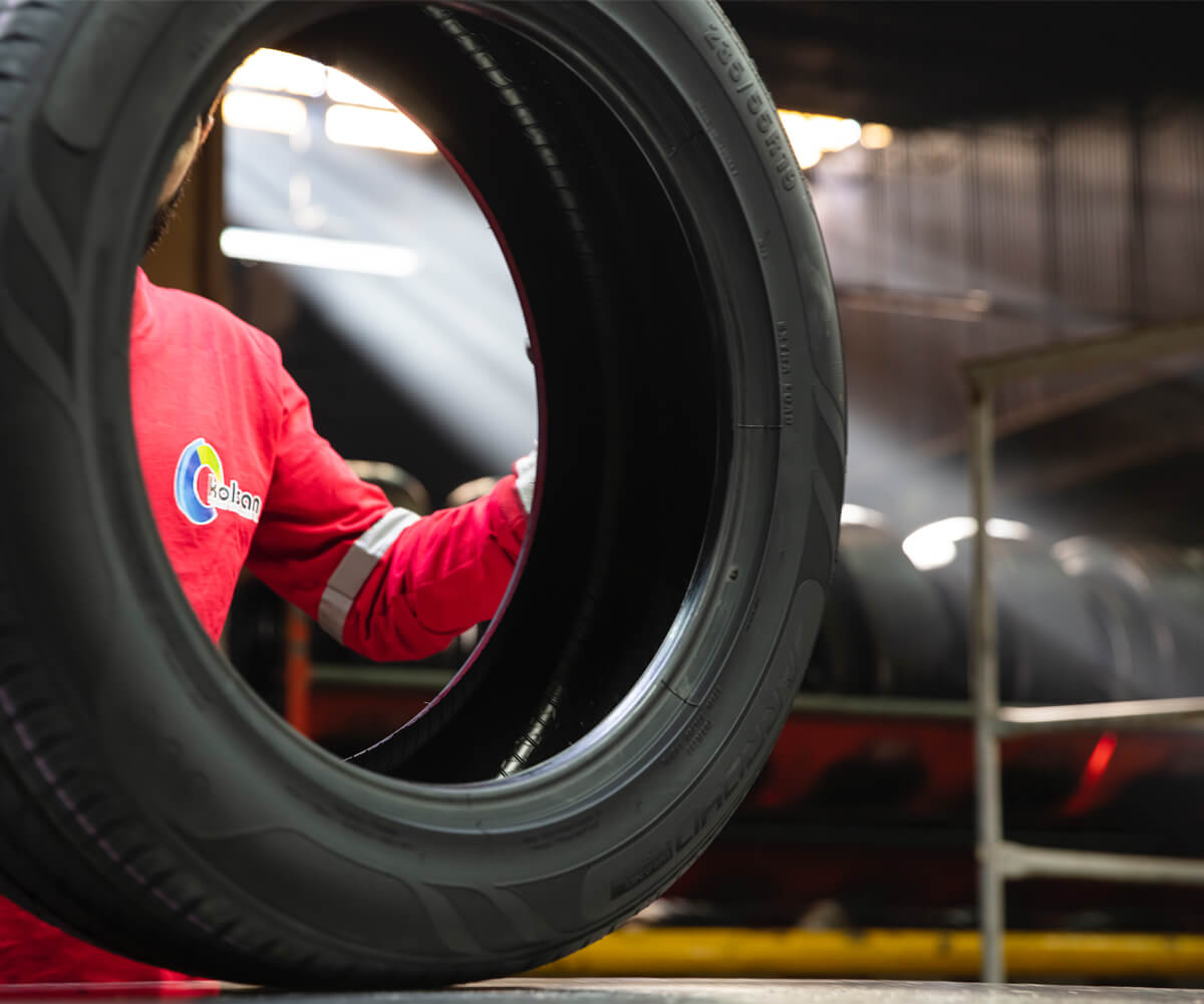 Kolsan Lastik Trim Hattı / Tire Trimline