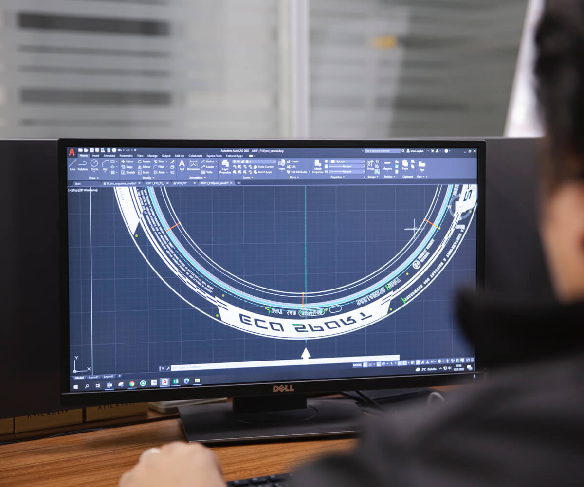 Kolsan Lastik Yanak Tasarımı / Tire Sidewall Design
