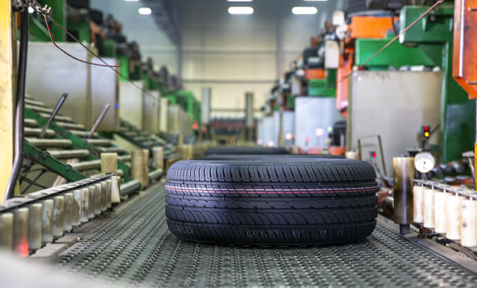 Kolsan Lastik Konveyör Hattı / Kolsan Tire Conveyor Line
