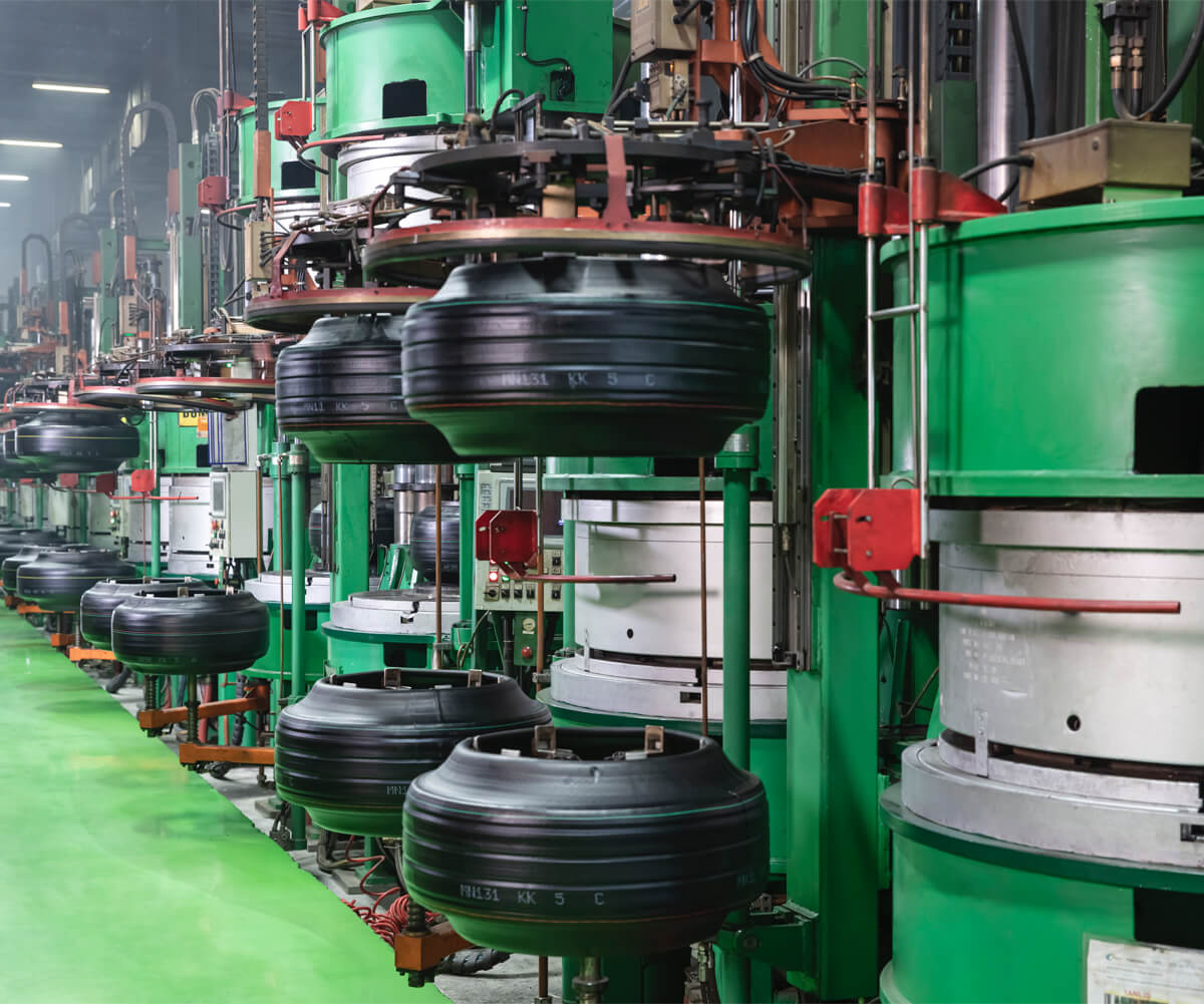 Kolsan Lastik Pişirme Hattı / Kolsan Tire Curing Line